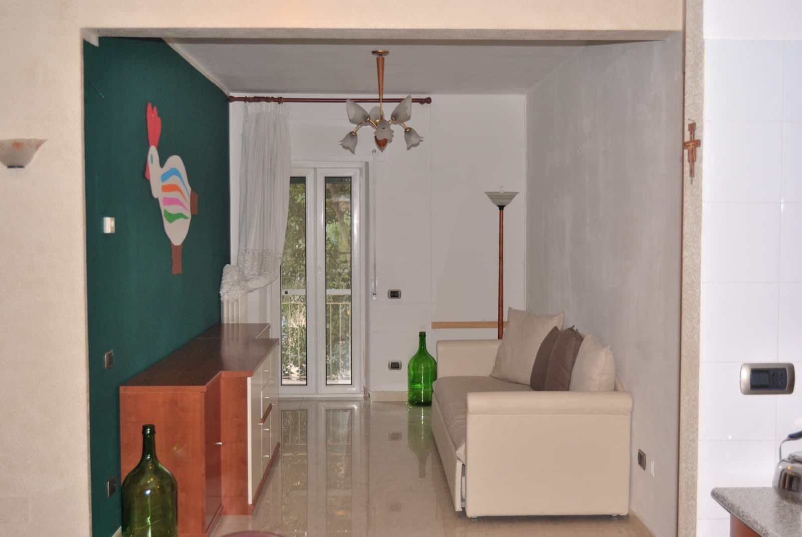 CasaLina living room — folk art